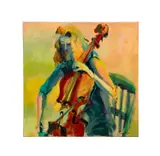 Untitled by Elizabeth Moretz-Britt, oil on canvas, sold Feb 2026