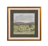 Phipps Bend / Small River Serpent by John Steele, acrylic on masonite, sold Feb 2026