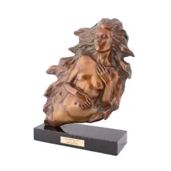Awakening of Eve" - 1994 by Frederick Hart, bronze, sold Feb 2026