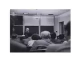 Albert Einstein lecturing at the Institute for Advanced Study in Princeton by Albert Eisenstaedt, gelatin silver print, sold Apr 2026
