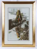 Spirit of the Grizzly by Bev Doolittle, lithograph on paper, sold Apr 2024