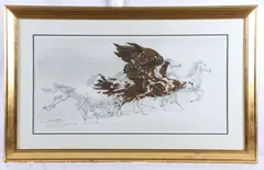 Untitled by Bev Doolittle, lithograph, sold Apr 2024