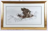 Untitled by Bev Doolittle, lithograph, sold Apr 2024