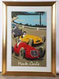 Monte Carlo" poster by Pierre Fix-Masseau, lithograph in colors, sold Apr 2024