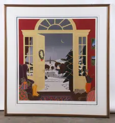 Untitled by Thomas McKnight, serigraph, sold Apr 2024