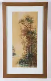 Untitled by Edmund Darch Lewis, watercolor, sold May 2024