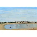 Landscape by Georgy Totibadze, 2000, oil on canvas, sold Apr 2022