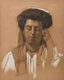Untitled (Portrait) by Marc-Aurèle de Foy Suzor-Coté, pastel, sold Jun 2026