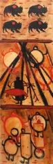 Turtle Dream by Joane Cardinal-Schubert, oil on paper, sold Jul 2026