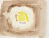 Untitled Abstract by William Perehudoff, watercolour, sold Jul 2026