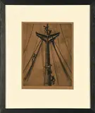 Painting the Mast by Dorothy Kay, engraving, sold May 2023
