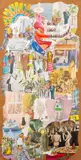 Untitled by Kayo Lennar, 1988, Collage on Board, sold Feb 2024