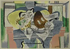 Still Life by Georges Braque, lithograph on paper, sold Jan 2021