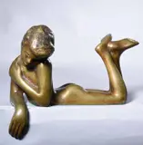 Untitled by Victor Salmones, Bronze, sold Jan 2021