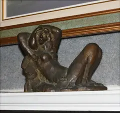 Untitled by Reuben Robert Kramer, Bronze sculpture reclining nude, sold Jan 2021