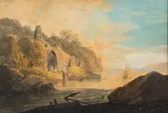 Untitled by William Payne, watercolor, offered Apr 2024