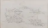 Untitled by George Chinnery, Pencil drawing10 x, offered Apr 2024