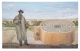 Evans an by Iain Walker, Oil on canvas laid on panel, sold Mar 2024