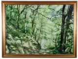 Untitled by C..G. Spicer, Oil on board, offered Mar 2024