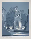 Tor and Abbey by Geoffrey Plant, print (other), sold Feb 2024