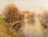 Untitled by William Eyre Walker, 1886, Watercolour, sold Feb 2024