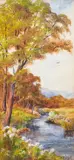 Untitled by Reg W.Sayle, watercolor, sold Feb 2024