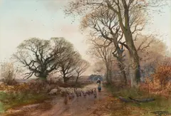 Untitled by Henry Charles Fox, 1908, Watercolour, sold Feb 2024