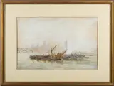 Untitled by John Chambers, Watercolour, sold Feb 2024