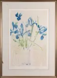 Untitled by Jenny Devereaux, Etching and monotype, sold Feb 2024