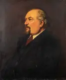 Portrait of Mr William Smallwood by James Elliott Shearer, oil, sold Jan 2024