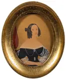 Portrait of a lady 1840 Watercolour and by C.W. Wing, watercolor, offered Jan 2024