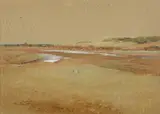 Thurlestone Golf Club by Charles Whymper, watercolor, offered Jan 2024