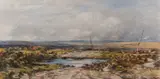 Dartmoor Scene Watercolour 21 by David S. Neave, watercolor, offered Oct 2023