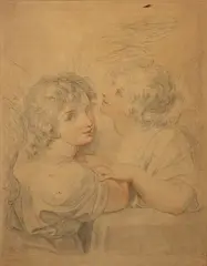 Angels by Francesco Bartolozzi, engraving, offered Oct 2023
