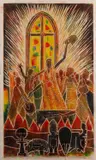From False Gods by Alex Kola Gbadebo, print, offered Oct 2023