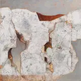 Untitled by Paul Jones, Acrylic and Mixed Media on Board, sold Oct 2023