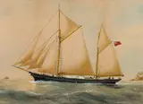 Doris of Bideford by Reuben Chappell, watercolor, offered Jun 2023
