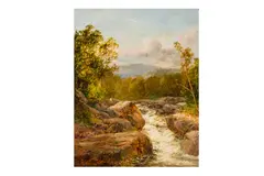 Untitled by James Burrell Smith, oil on board, offered May 2024