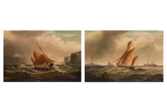 Untitled by Henry Moore, oil on canvas, offered May 2024