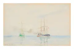 Untitled by Henry Scott Tuke, watercolour, offered May 2024