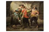 Untitled by Clement Gontier, oil on canvas, offered May 2024