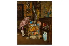 Untitled by Douard Castres, oil on canvas, offered May 2024