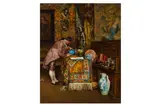 Untitled by Douard Castres, oil on canvas, offered May 2024