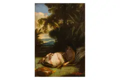 Untitled by Stanislas Lépine, oil on canvas, offered May 2024