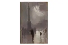 Untitled by George Hyde Pownall, oil on panel, offered May 2024