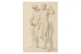 Untitled by Constantin Hansen, watercolor, offered May 2024