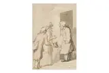 Untitled by Thomas Rowlandson, pencil, offered May 2024