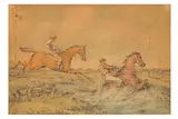 Untitled by Samuel Henry Alken, watercolour and pencil, offered May 2024