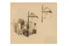Untitled by James Duffield Harding, pencil, offered May 2024