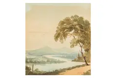 Untitled by John Charles Denham, watercolour, offered May 2024